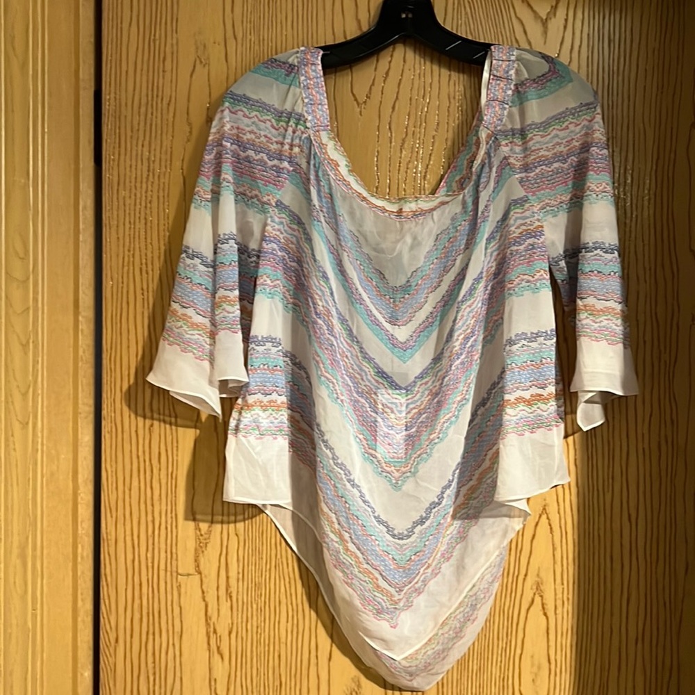 BCBGMaxazria Octavia Off the Shoulder Top